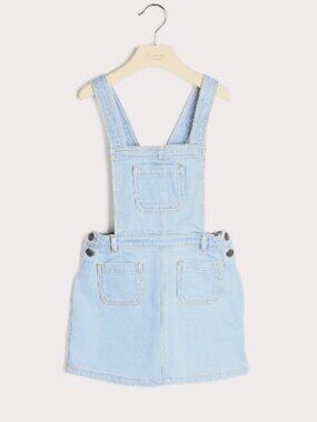 bonpoint denim dress | Dresses | Bonpoint Pink Casual Kids Color:Lapis SEASONAL_WS26_TAILORING Overall dress Formal Dress Red Dress